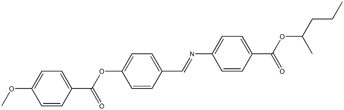 4-[4-(4-Methoxybenzoyloxy)benzylideneamino]benzoic acid (1-methylbutyl) ester