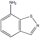1,2-ベンゾイソチアゾール-7-アミン 化学構造式