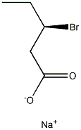 [R,(-)]-3-Bromovaleric acid sodium salt