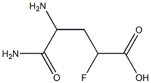 4,5-Diamino-2-fluoro-5-oxovaleric acid