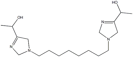 1,1'-(1,8-Octanediyl)bis(3-imidazoline-4,1-diyl)bisethanol Structure