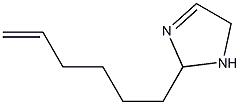 2-(5-Hexenyl)-3-imidazoline 结构式