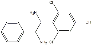 4-[1,2-Diamino-2-phenylethyl]-3,5-dichlorophenol
