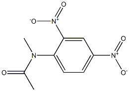 N-Methyl-2',4'-dinitroacetanilide,,结构式
