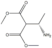 2-[(S)-1-Aminoethyl]malonic acid dimethyl ester Structure