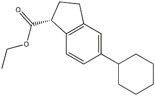 (R)-5-Cyclohexylindane-1-carboxylic acid ethyl ester