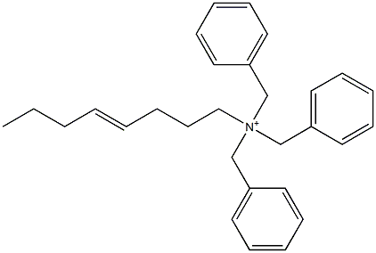 (4-Octenyl)tribenzylaminium