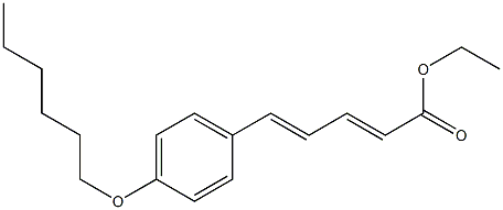 (2E,4E)-5-(p-Hexyloxyphenyl)-2,4-pentadienoic acid ethyl ester
