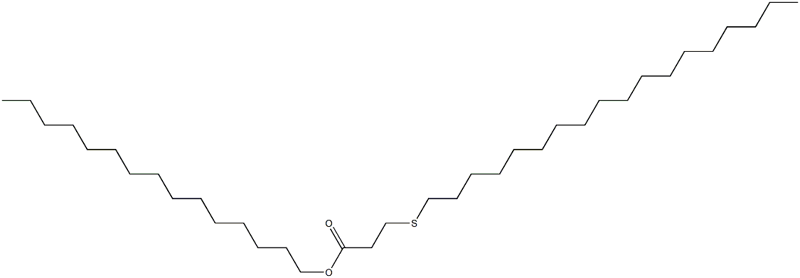 3-(Octadecylthio)propionic acid pentadecyl ester Structure