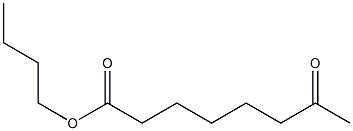 7-Ketocaprylic acid butyl ester Structure