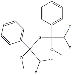 Phenyl(1-methoxy-2,2-difluoroethyl) sulfide Structure