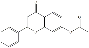  7-Acetoxy-2-phenylchroman-4-one