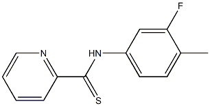  N-[3-Fluoro-4-methylphenyl]pyridine-2-carbothioamide
