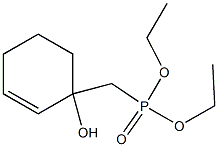 (1-Hydroxy-2-cyclohexen-1-yl)methylphosphonic acid diethyl ester