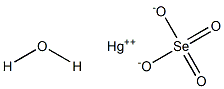 セレン酸水銀(II)·水和物 化学構造式