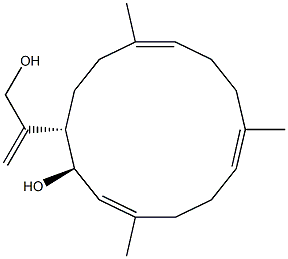 (1E,3R,4S,7E,11E)-1,7,11-Trimethyl-4-(1-methylene-2-hydroxyethyl)cyclotetradeca-1,7,11-trien-3-ol