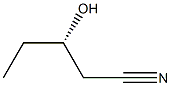 (3S)-3-Hydroxypentanenitrile Struktur