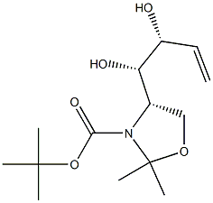 (1S,2R)-1-[(4S)-2,2-Dimethyl-3-(tert-butyloxycarbonyl)-4-oxazolidinyl]-3-butene-1,2-diol|