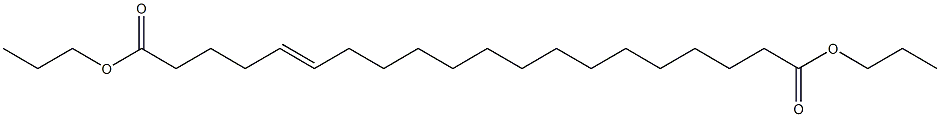 5-Icosenedioic acid dipropyl ester Struktur