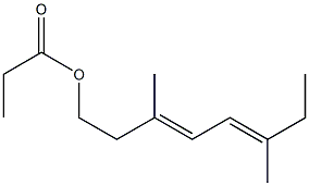 Propionic acid 3,6-dimethyl-3,5-octadienyl ester
