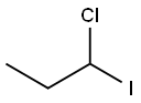 1-Chloro-1-iodopropane Structure