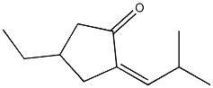 2-[(Z)-2-Methylpropylidene]-4-ethylcyclopentanone