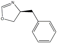 (4S)-4-ベンジル-2-オキサゾリン 化学構造式