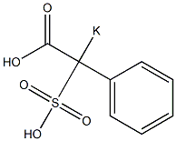 2-Potassiosulfo-2-phenylacetic acid