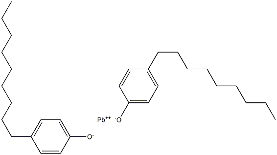 Lead(II)bis(4-nonylphenolate) Structure