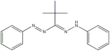 3-tert-Butyl-1,5-diphenylformazan Structure