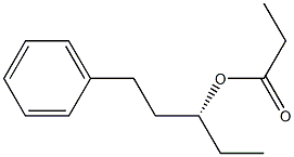 (+)-Propionic acid (R)-1-phenylpentane-3-yl ester