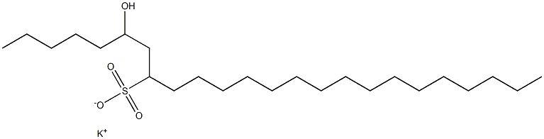 6-Hydroxytetracosane-8-sulfonic acid potassium salt