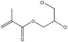 Methacrylic acid 2,3-dichloropropyl ester Struktur