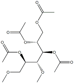 1-O,2-O,3-O,5-O-Tetraacetyl-4-O,6-O-dimethylmannitol