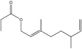 Propionic acid 3,6-dimethyl-2,7-octadienyl ester