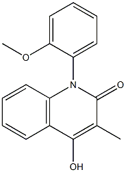 1-(2-Methoxyphenyl)-3-methyl-4-hydroxy-2(1H)-quinolone