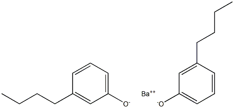 Barium bis(3-butylphenolate) Struktur