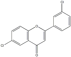 3',6-ジクロロフラボン 化学構造式