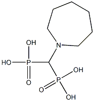 [[(Hexahydro-1H-azepin)-1-yl]methylene]diphosphonic acid Structure