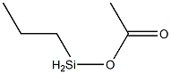 Acetic acid propylsilyl ester