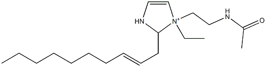 1-[2-(Acetylamino)ethyl]-2-(2-decenyl)-1-ethyl-4-imidazoline-1-ium