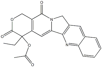 4-Acetyloxy-4-ethyl-1H-pyrano[3',4':6,7]indolizino[1,2-b]quinoline-3,14(4H,12H)-dione