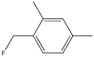 Fluoro(2,4-dimethylphenyl)methane Structure