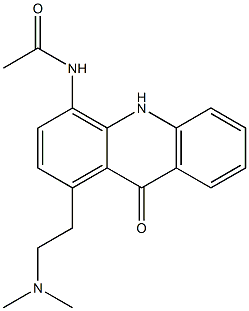 4-Acetylamino-1-(2-dimethylaminoethyl)acridin-9(10H)-one