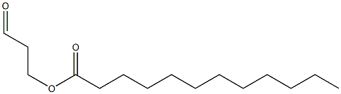 Lauric acid 3-oxopropyl ester