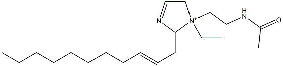 1-[2-(Acetylamino)ethyl]-1-ethyl-2-(2-undecenyl)-3-imidazoline-1-ium