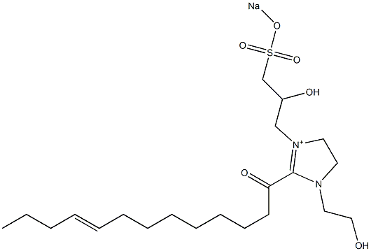  1-(2-Hydroxyethyl)-3-[2-hydroxy-3-(sodiooxysulfonyl)propyl]-2-(9-tridecenoyl)-2-imidazoline-3-ium