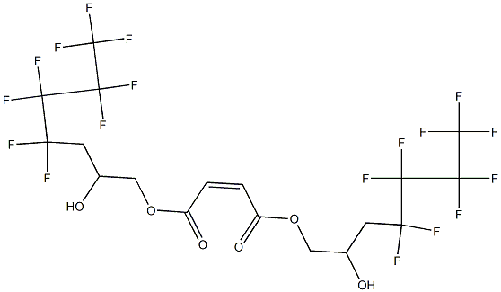 Maleic acid bis(4,4,5,5,6,6,7,7,7-nonafluoro-2-hydroxyheptyl) ester|