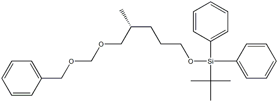 (2R)-1-(Benzyloxymethoxy)-2-methyl-5-(tert-butyldiphenylsiloxy)pentane