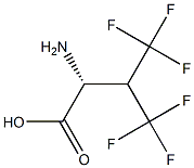 (R)-2-Amino-4,4,4-trifluoro-3-(trifluoromethyl)butanoic acid 结构式